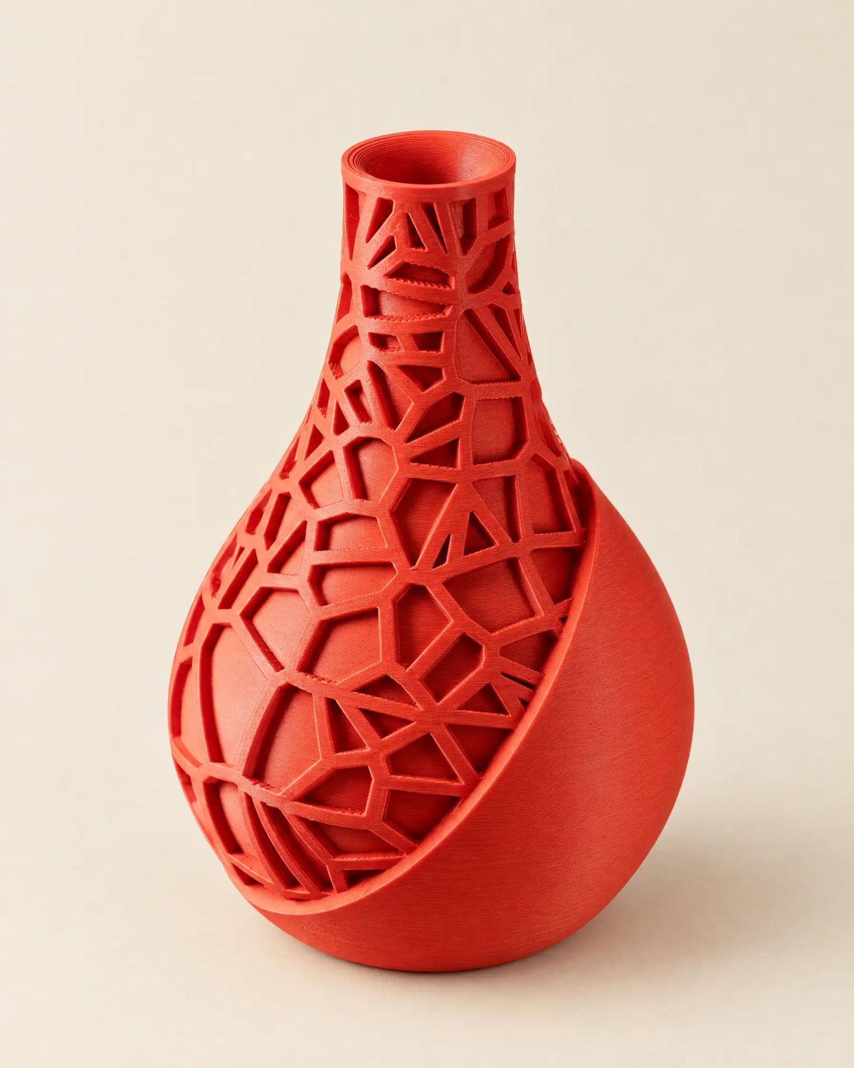 Voronoi Bulb Vase