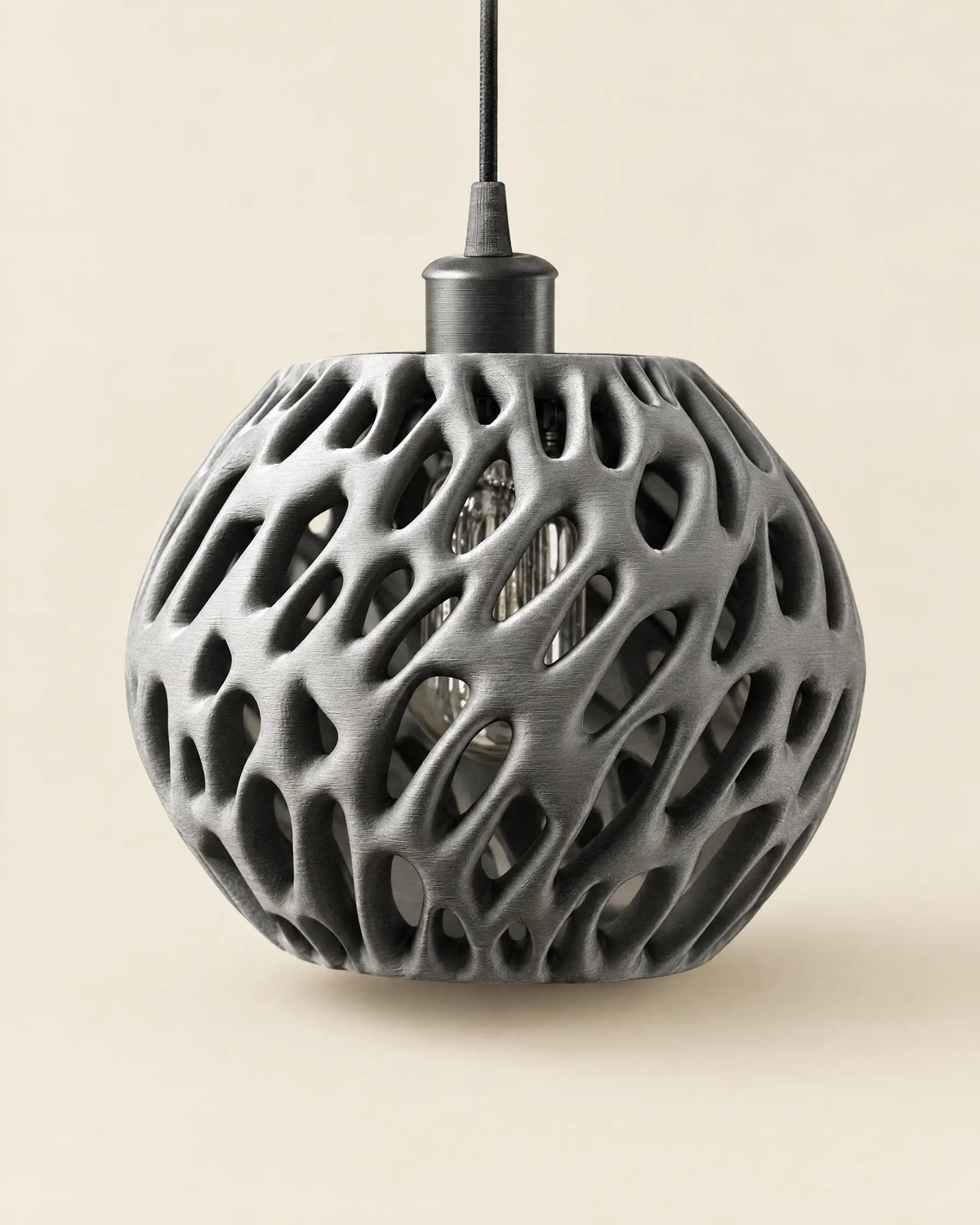 Voronoi Orb Pendant Light