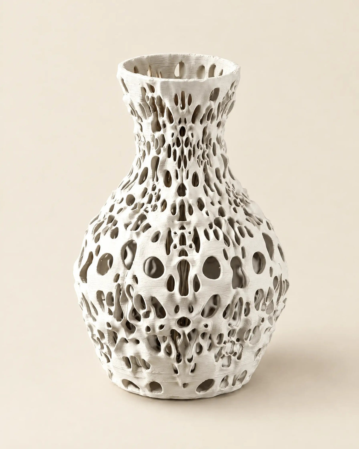 Voronoi Web Vase