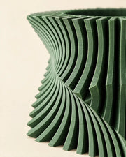 Vortex Sweep Planter – close-up of the printed texture