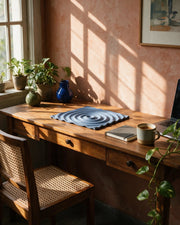 Waterdrop Tray – on a work desk in morning sun