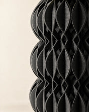 Wave Bubble Vase – close-up of the printed texture