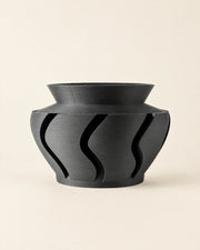 Wave Cut Planter – front view
