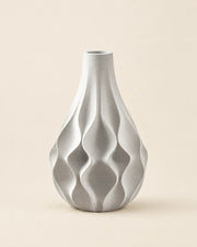 Wave Facet Vase – front view