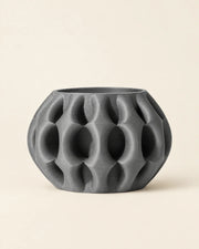 Wave Fin Planter – front view