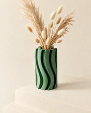 Wave Fin Vase – styled in use