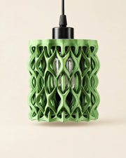 Wave Lattice Pendant Light – front view