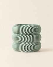 Wave Ring Planter – front view