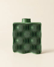 Wave Slab Vase – front view