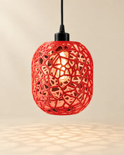 Web Capsule Pendant Light – styled in use
