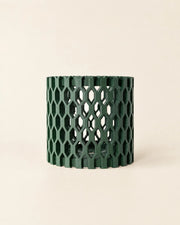 Woven Cage Planter – front view