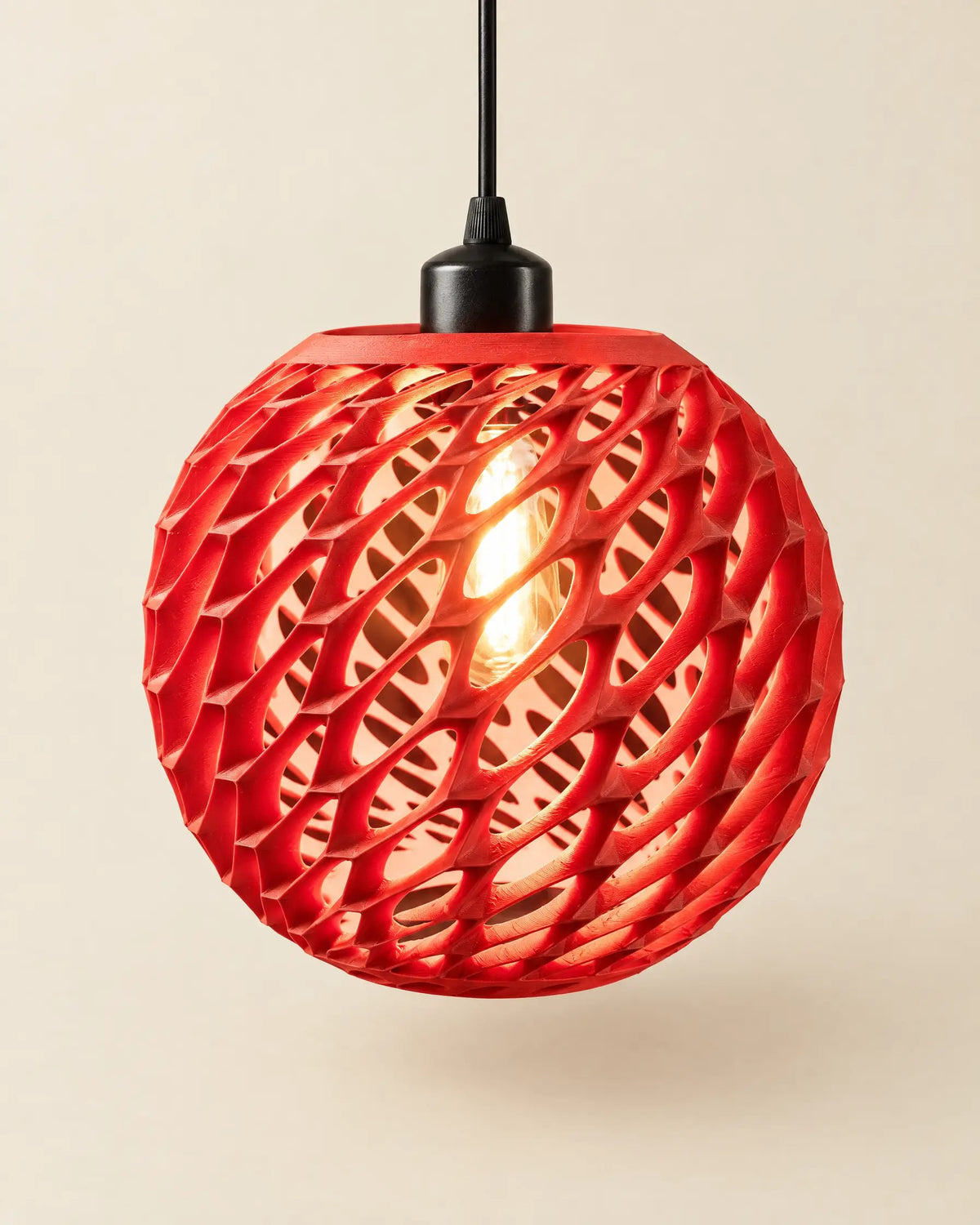 Woven Orb Pendant Light