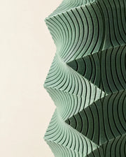 Zigzag Column Vase – close-up of the printed texture