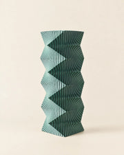 Zigzag Column Vase – front view
