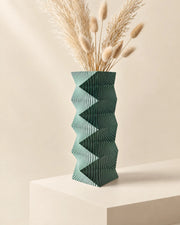 Zigzag Column Vase – styled in use