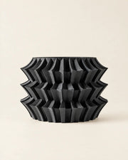 Zigzag Layer Planter – front view