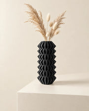 Zigzag Pleat Vase – styled in use